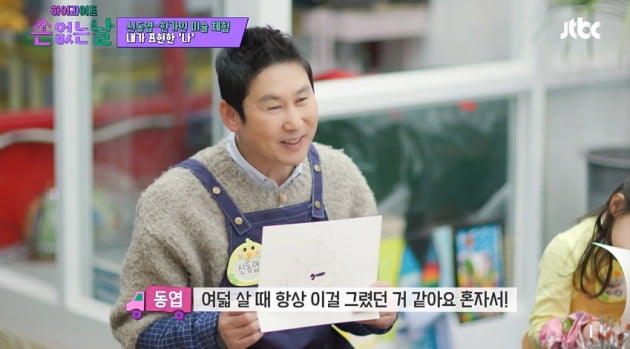 Shin Dong-yeop confesses to red-green color weakness