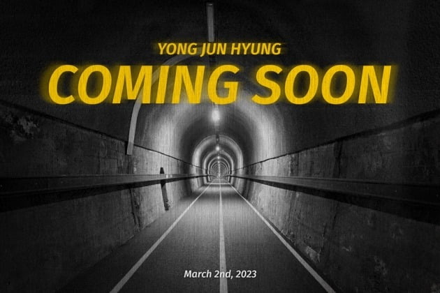Yong Junhyung confirms new single release in March
