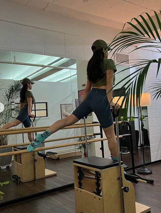 Yeri, the secret to her slim body is Pilates
