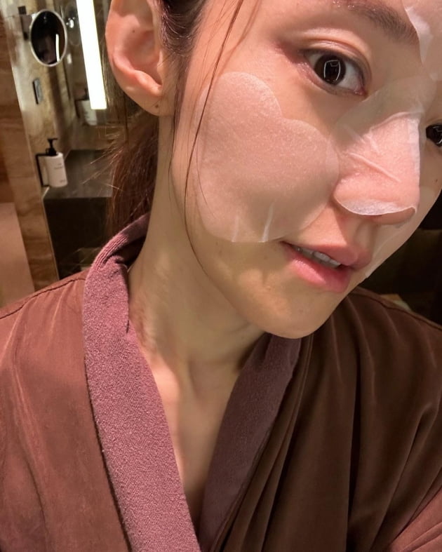 Seo Ha-yan, one or two troubles revealed in a close-up shot are human beauty