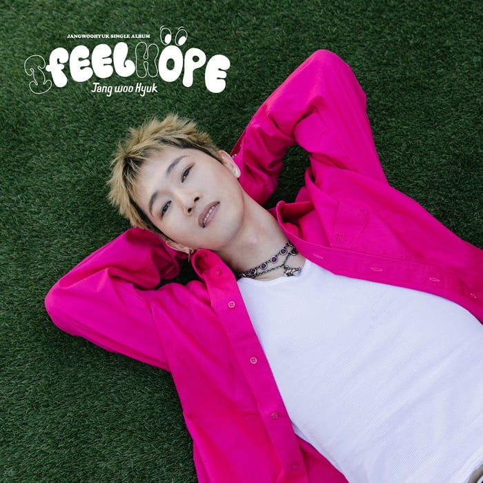 장우혁, 'I FEEL HOPE' 세번째 콘셉트 포토 공개… 핫핑크로 청량美 UP