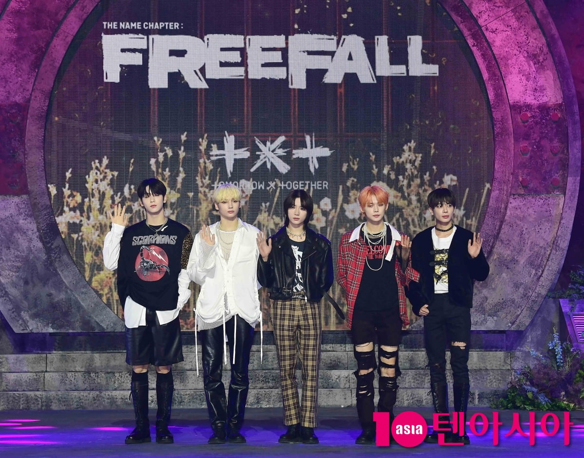 [TEN포토] TXT '정규 3집 '이름의 장: FREEFALL' 발매'