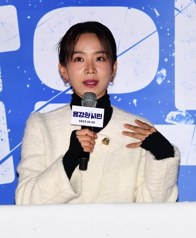 [TEN포토] 신혜선 '첫 액션연기에 카타르시스 느꼈다'