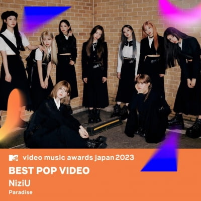 JYP 걸그룹 니쥬, 日 MTV VMAJ 2023 '베스트 팝 비디오' 부문 수상