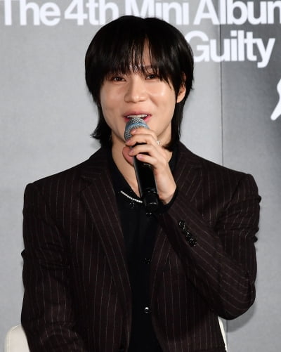 '컴백' 샤이니 태민 "신곡 '길티', 멤버들이 듣고 네가 하라고 준 곡"