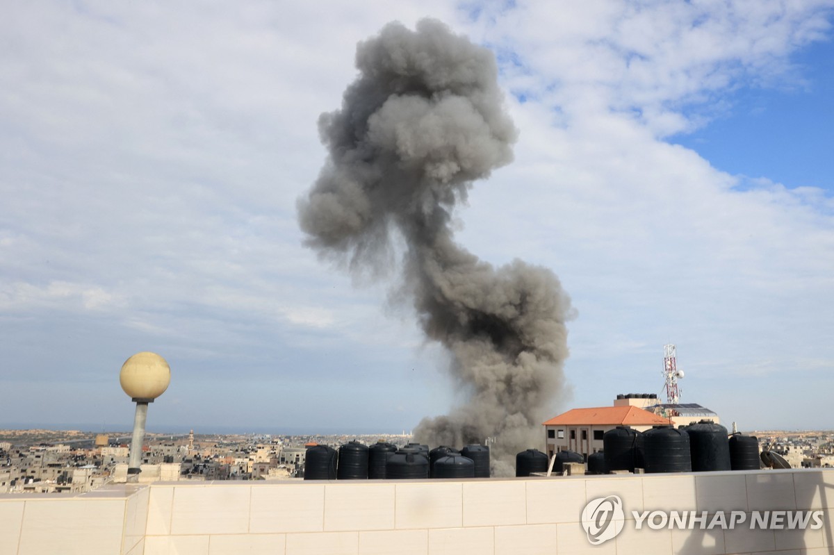 간밤 이스라엘 폭격에 가자지구 최소 71명 사망(종합)