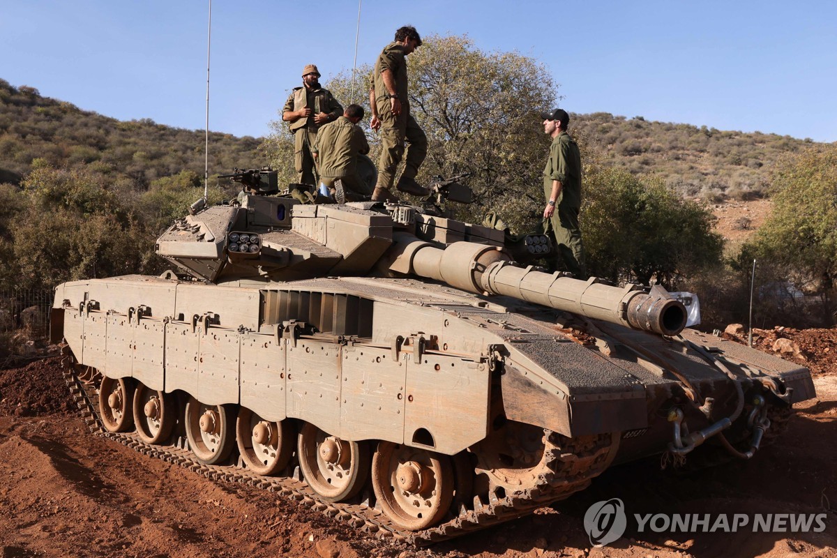 [이·팔 전쟁] 이스라엘 북부서 탱크 전복…예비군 1명 사망