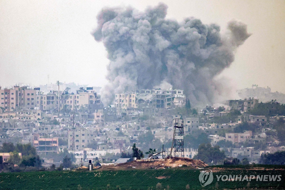 이스라엘 '가자 지상전' 확대 돌입, 전역 통신두절…"최대 공격"(종합)