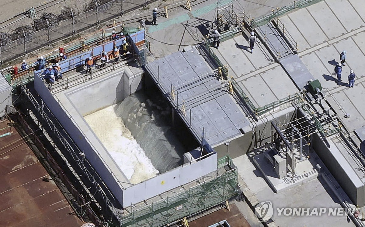 日후쿠시마 오염수 2차 해양 방류 시작…23일까지 총 7천800t(종합)