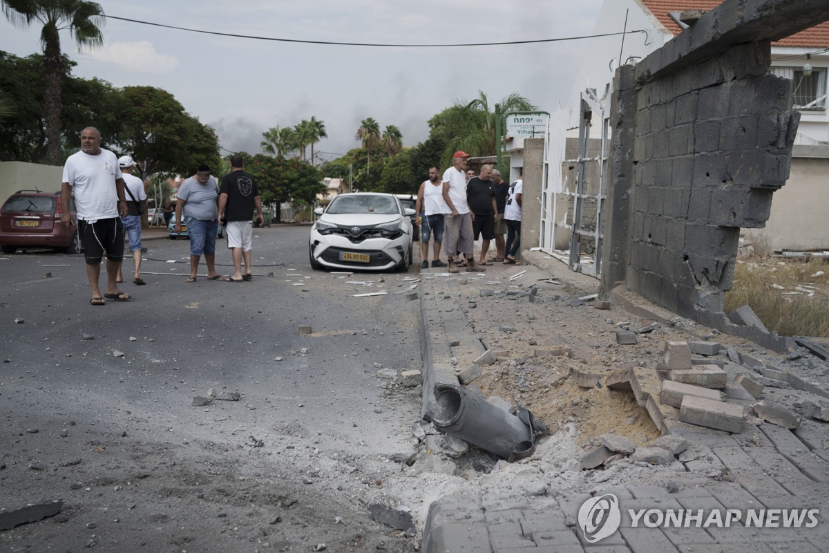 美 "이스라엘 지상군 투입 대비 가자지구 민간인 대피대책 논의"