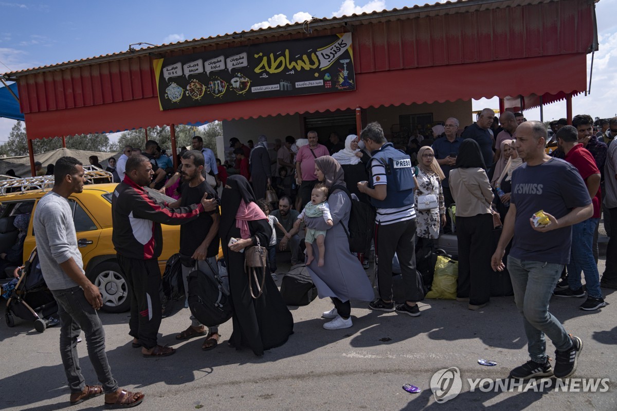 [이·팔 전쟁] 이르면 오늘밤에?…가자지구 '생명길' 개방 관건은(종합)