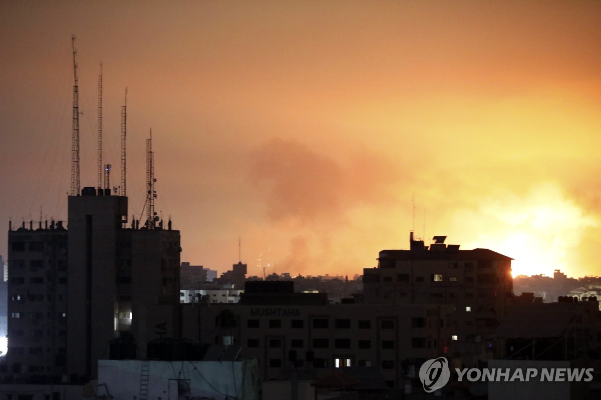 이스라엘 '가자 지상전' 확대 돌입 "최대 공격"…전역 통신두절(종합2보)