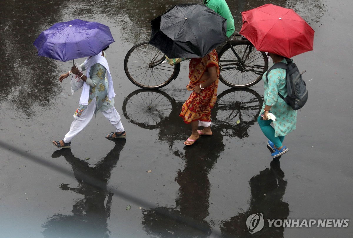 인도 우기 강우량, 최근 5년간 최저…엘니뇨 영향