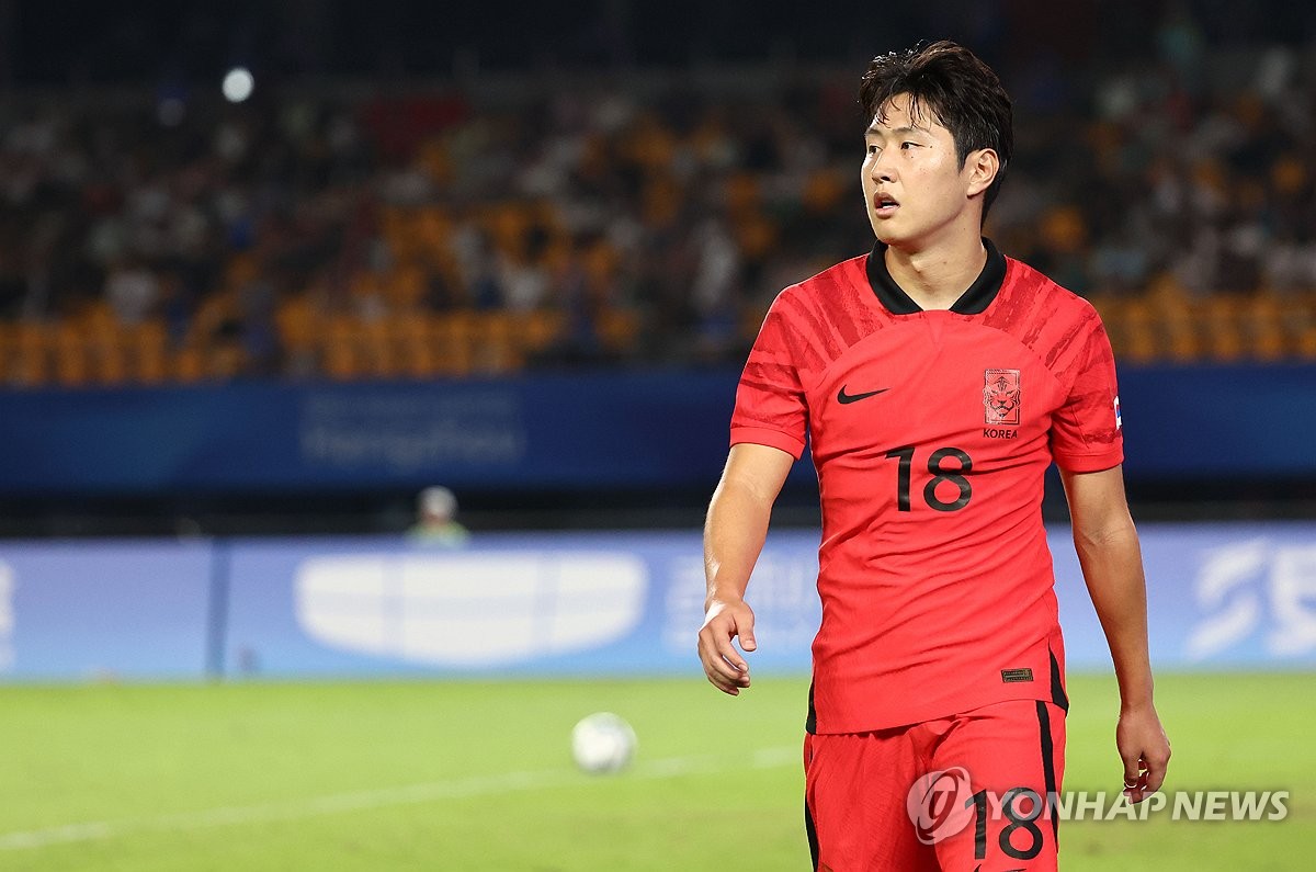 [아시안게임] 조영욱·안재준, 남자축구 8강 중국전 선봉…이강인 벤치