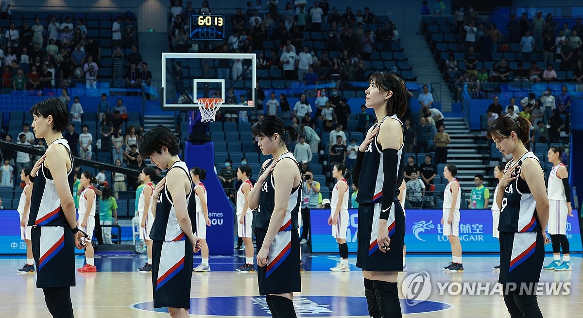 [오늘의 아시안게임] 여자 농구, 동메달 놓고 '2차 남북대결'