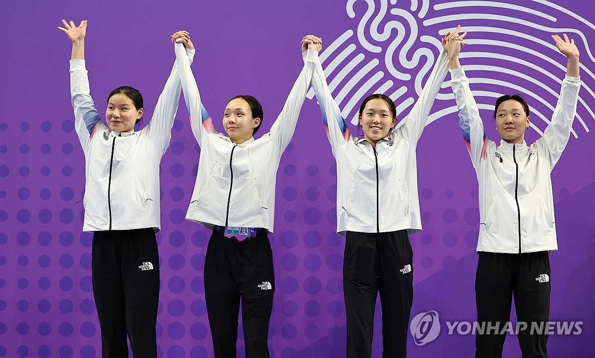 김서영 "항저우AG서 한국수영 선순환 확인"…연맹 위한 감사패도