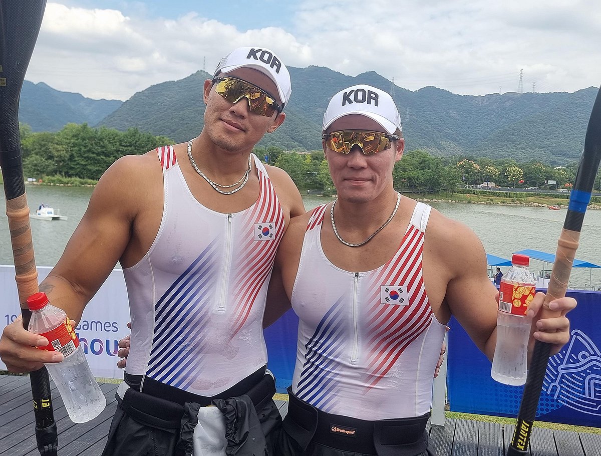 [아시안게임] 남자 카약 4인승 500m 은메달…조광희 3회 연속 金은 무산