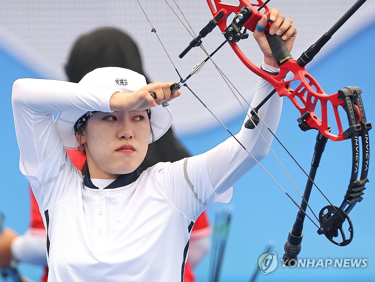 [아시안게임] 컴파운드 양궁 소채원, 여자 개인전 결승 진출