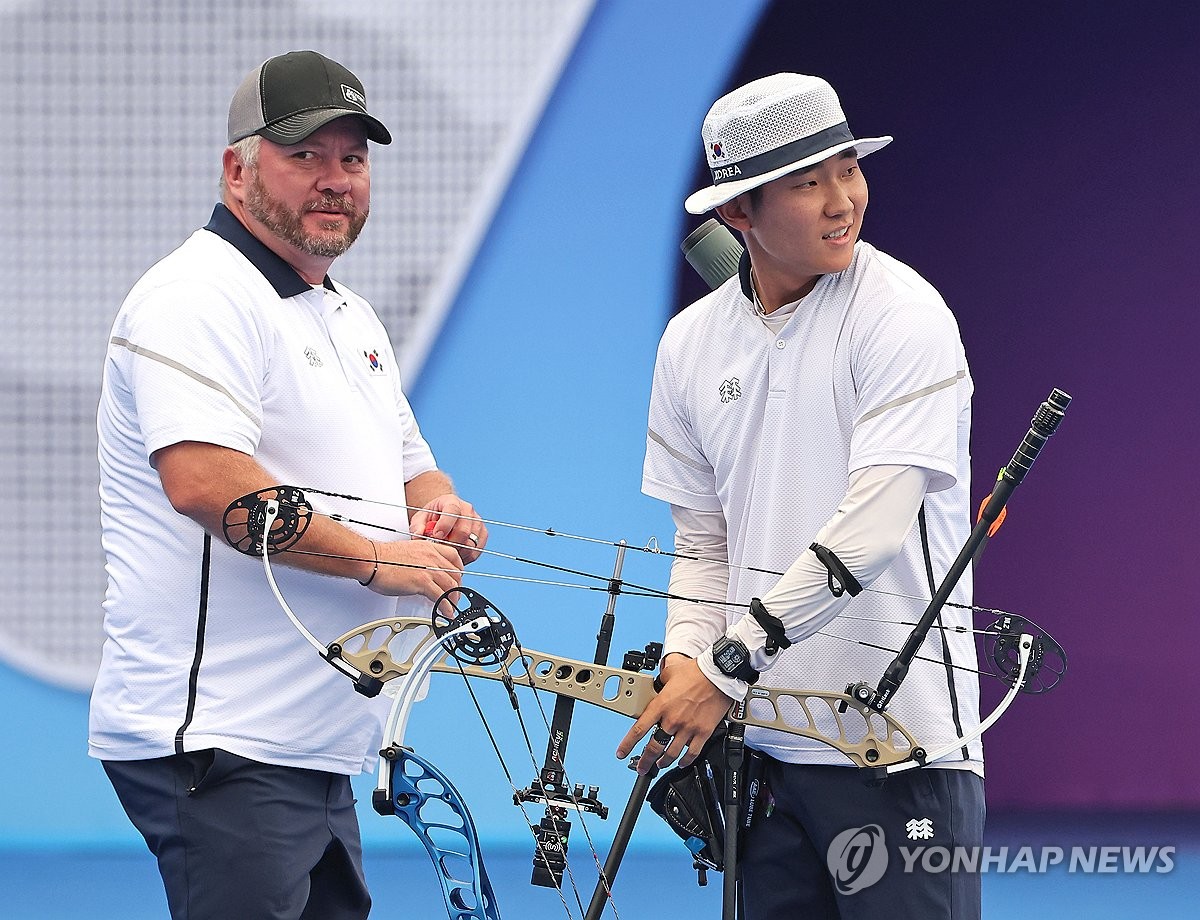 [아시안게임] 온라인바카라 컴파운드 양궁, 남자 단체전 은메달 확보(종합)