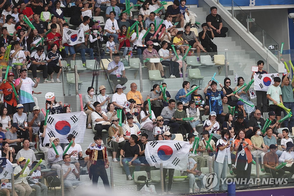 [아시안게임] 한국야구, 태국에 17-0 대승…조 2위로 슈퍼라운드 진출(종합2보)