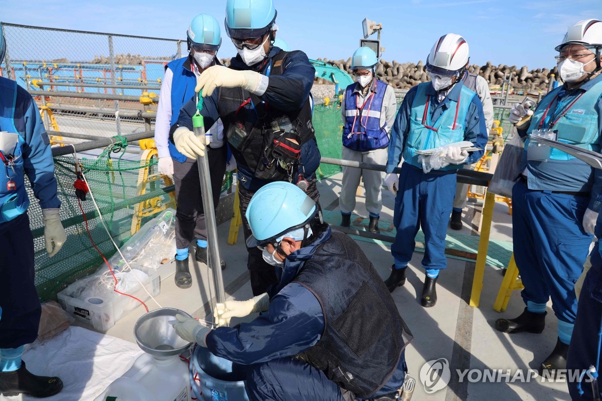 日후쿠시마 오염수 2차 해양 방류 시작…23일까지 총 7천800t(종합)