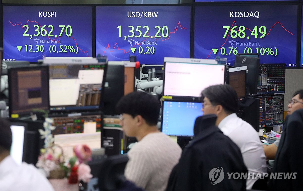 코스피, 0.7% 상승 출발…2,370대로 올라