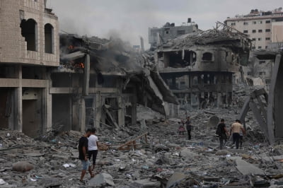 이스라엘·가자 사망자 1600명 넘어…가자지구 공습 지속