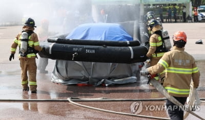 "서울 등록 전기차 6만5천대에 화재진압장비는 60여대 불과"