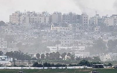 [이·팔 전쟁] 민간인 재앙에도…이스라엘 가자 '탱크 작전' 사진 공개