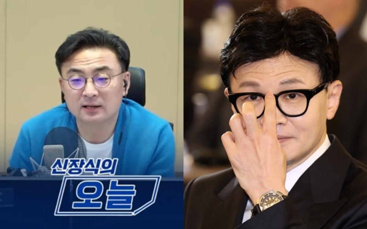 신장식 변호사(왼쪽), 한동훈 법무부 장관. / 사진=MBC 유튜브, 뉴스1