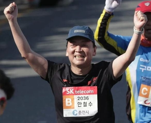 42.195km 마라톤 완주한 사설 카지노 국민의힘 의원. / 사진=안 의원 인스타그램