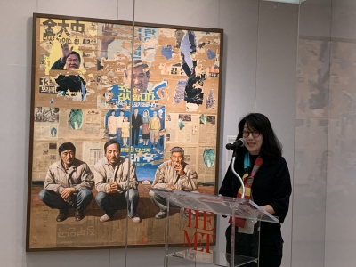 "뉴욕 메트 미술관에 한국 전시 광고판이 이렇게 크게 걸린 건 처음"