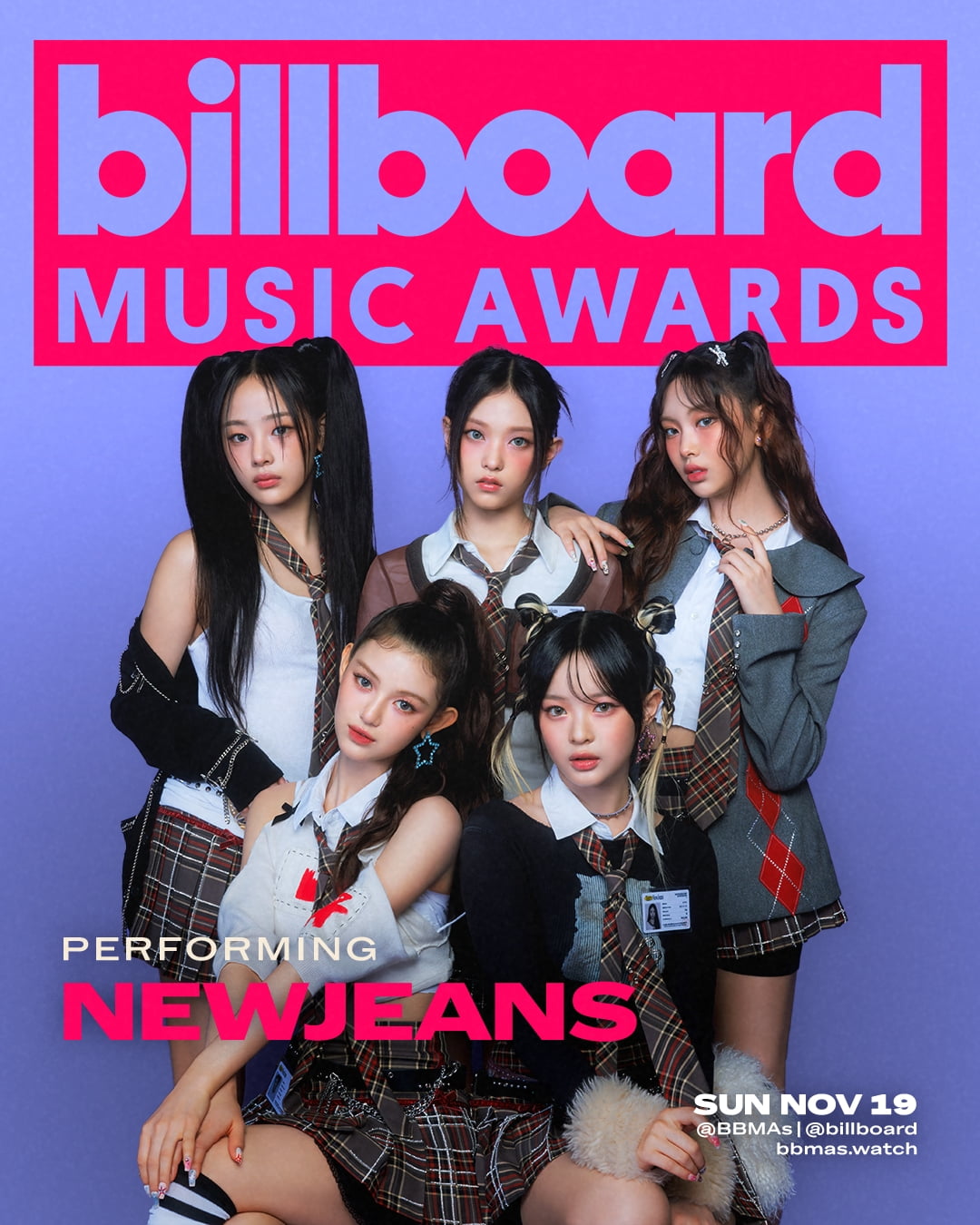 그룹 뉴진스 /사진=PMC/Billboard Music Awards 제공