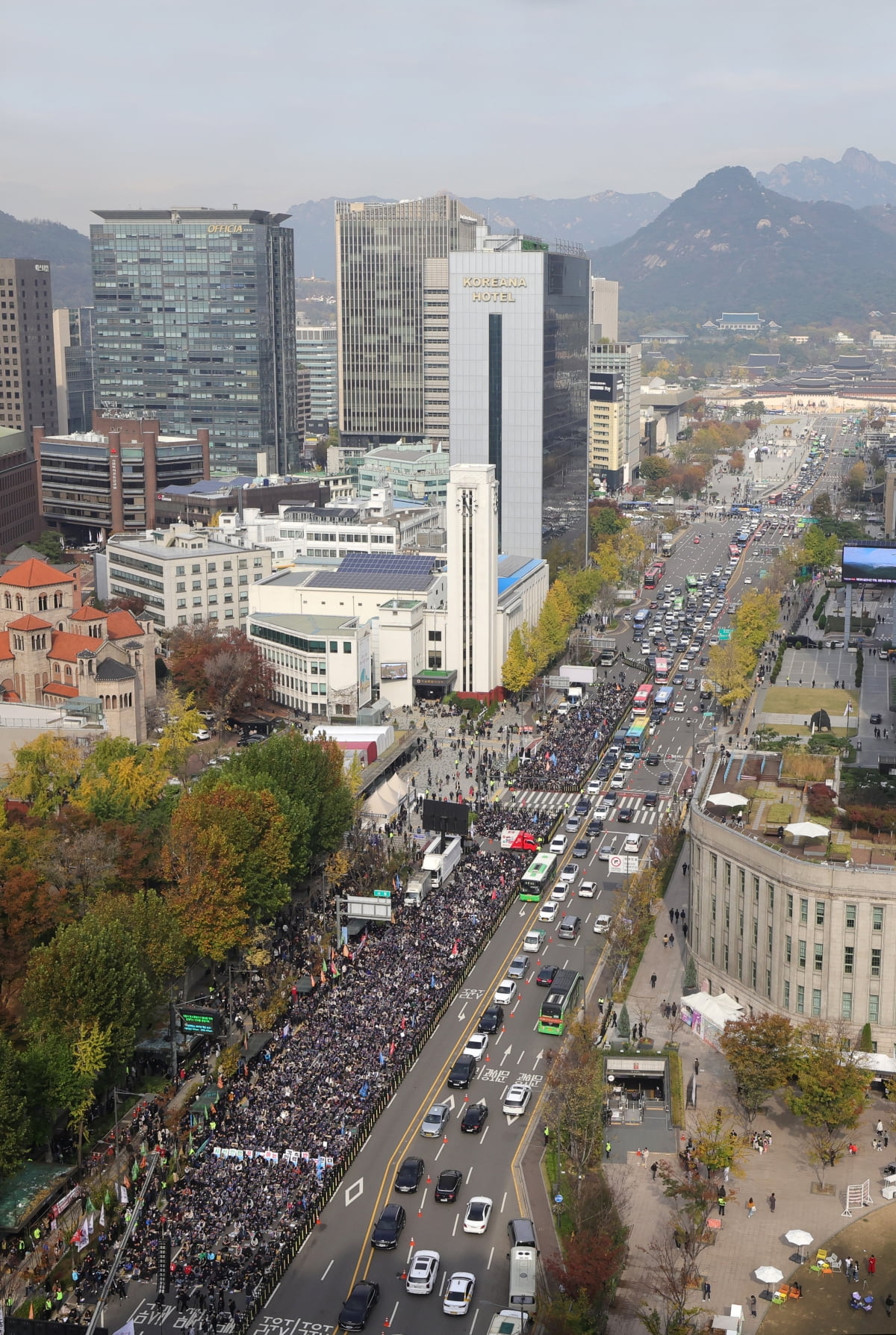 [포토] 서울교통공사 노동조합 출정식