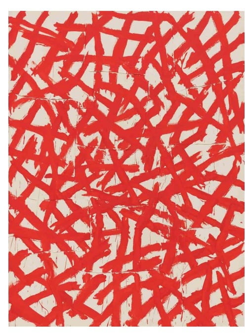 Stroke-Lines 1607, 260X194cm, acylic on canvas, 2023