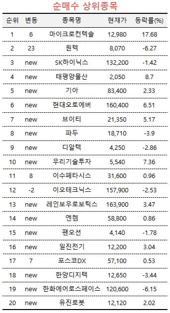 [마켓PRO] 반도체 소부장주 마이크로컨텍솔 쓸어담는 초고수들