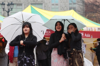 [포토] 고려대, 외국인 학생 축제