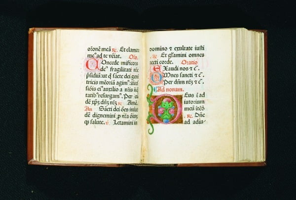 Little office of the Blessed Virgin Mary 
Manuscript, 1475 
Venice, Nicolas Jenson, 
Grolier Club Exhibitions, 
accessed November 16, 2023, https://grolierclub.omeka.net/items/show/104.