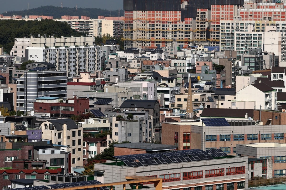 서울 송파구의 한 다세대주택 밀집 지역의 모습.  사진=뉴스1