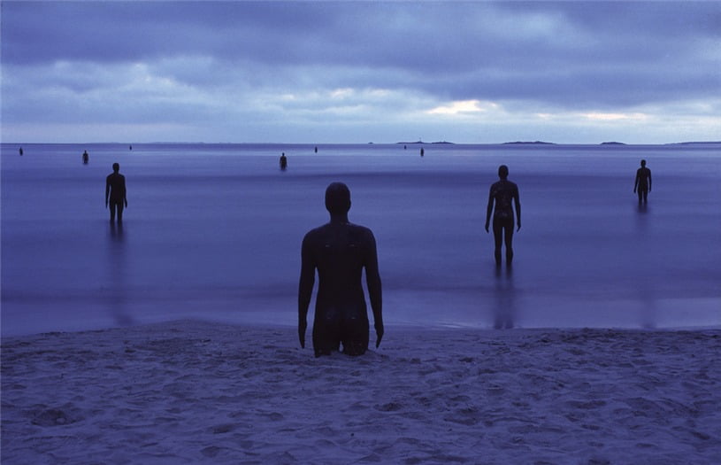 Antony Gormley, ‘Another Place’,  located in SOLA, NORWAY.
https://www.flickr.com/photos/anders_3/1432220412