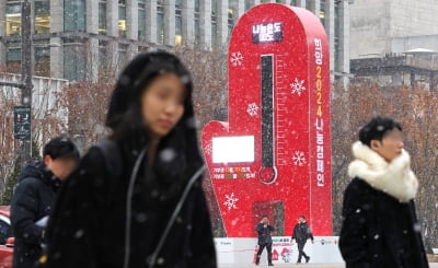 [포토] 눈 내린 서울