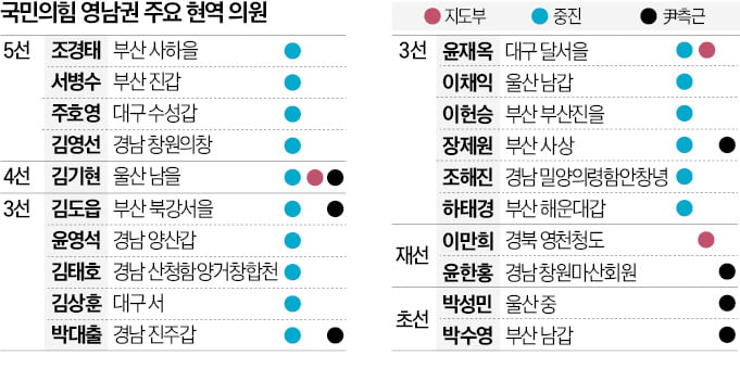 "지도부·중진·친윤, 불출마나 수도권 출마하라"