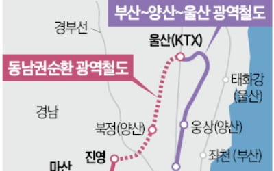 부전~마산 전철 내년 개통…부·울·경 1시간 생활권 가속