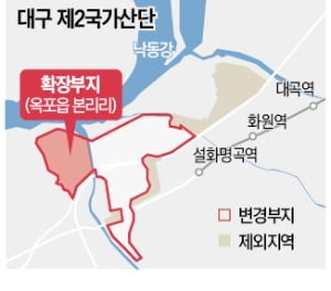 대구 제2국가산단 구역 조정…분양가 3.3㎡당 160만원 낮춘다