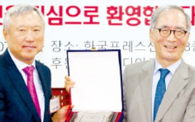 김동녕 한세예스24그룹 회장 '한미기업친선대상'