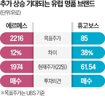 "에르메스·리치몬트·휴고보스, 저가 매수 기회"