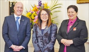 뉴질랜드 첫 한인 장관 탄생…한국어로 취임 선서