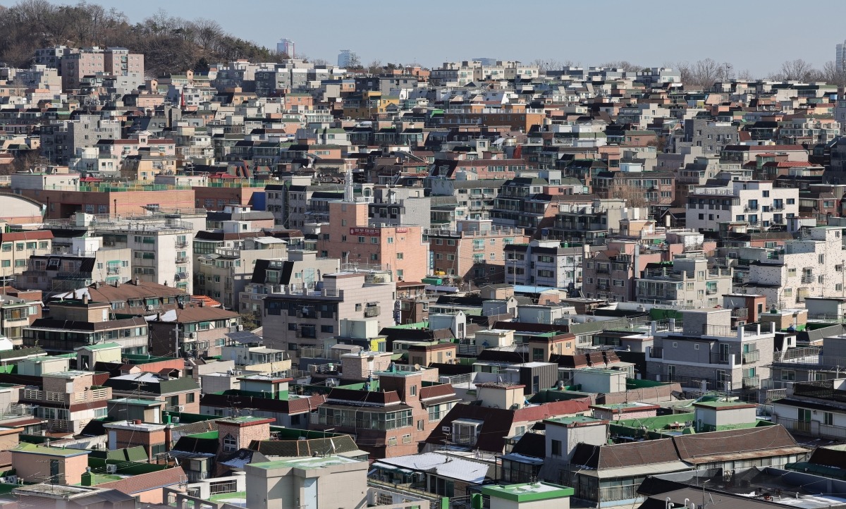 서울 강서구 화곡동 빌라 밀집지역 전경. 사진=한경DB