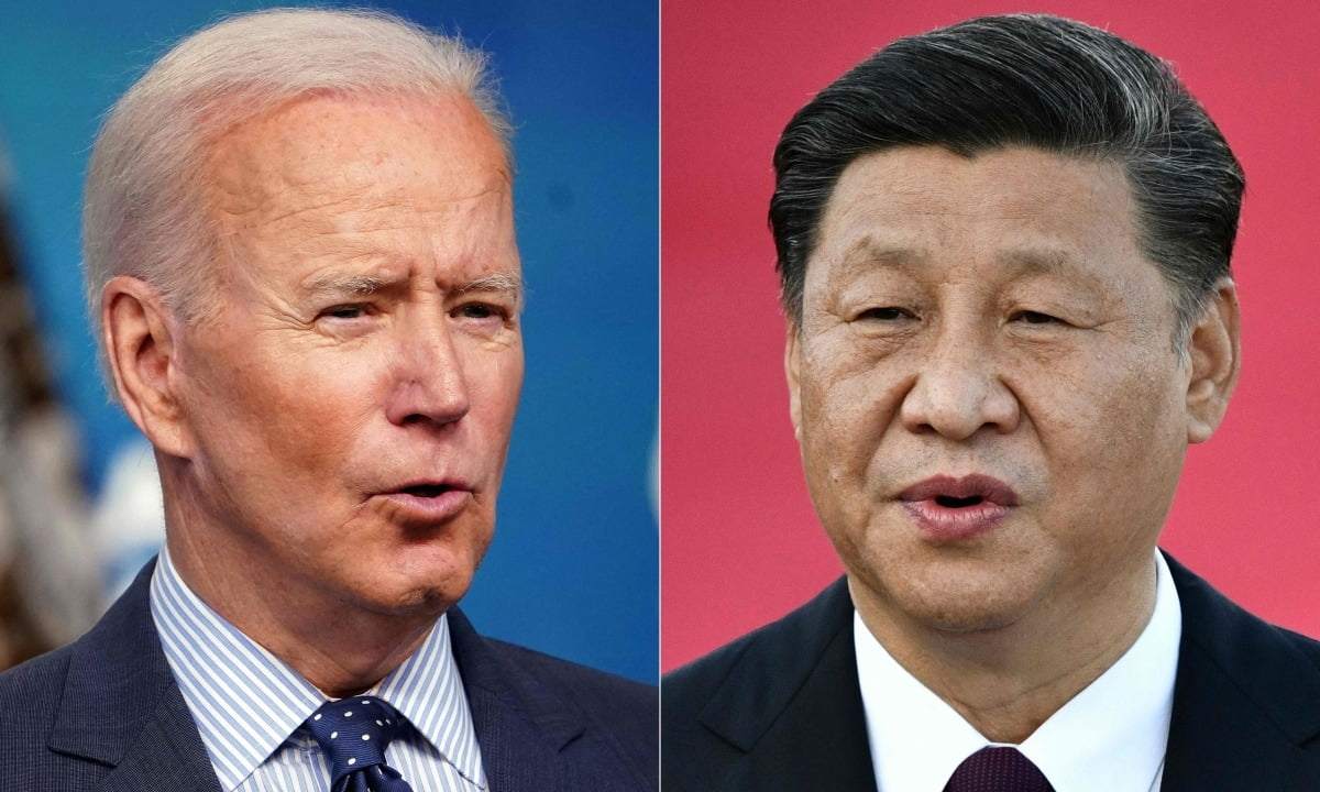 조 바이든 미국 대통령(왼쪽)과 시진핑 중국 국가주석. 사진=AFP·연합뉴스