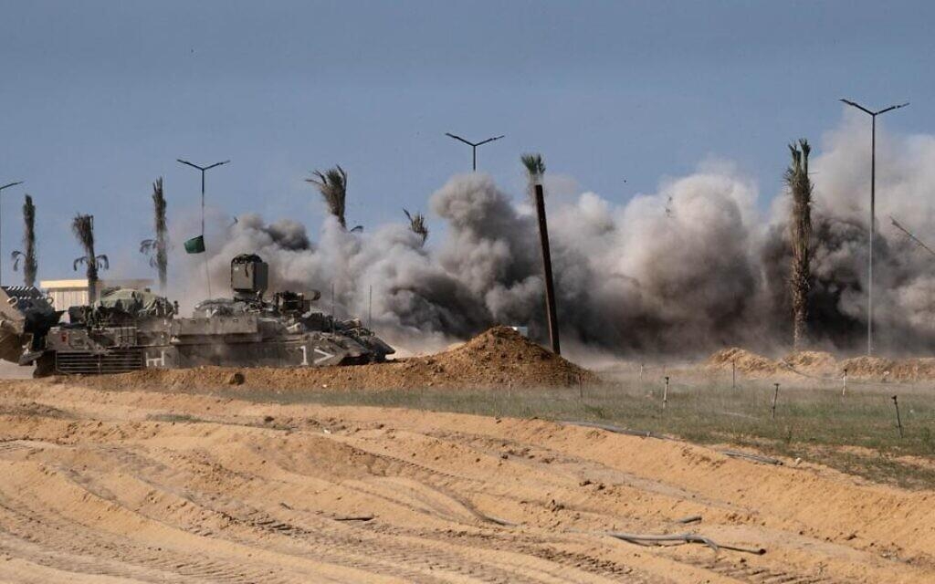 이스라엘군 "가자지구 지상전 개시 후 2천500여개 목표물 타격"